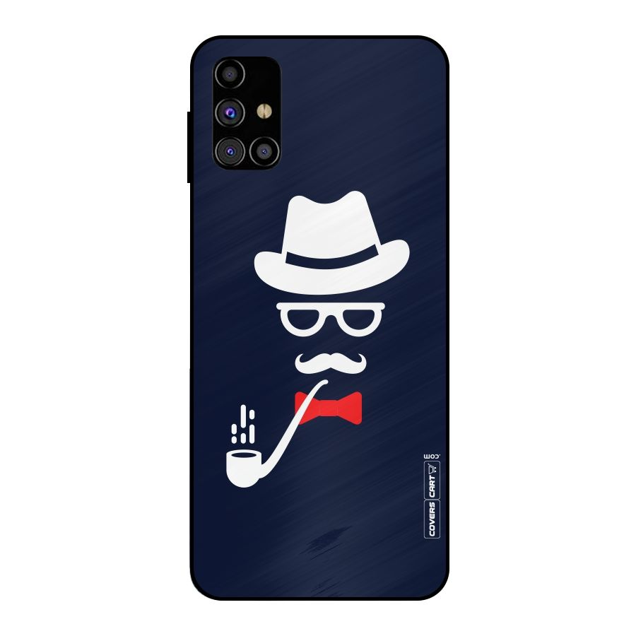 Classy Dad Metal Back Case for Galaxy M31s