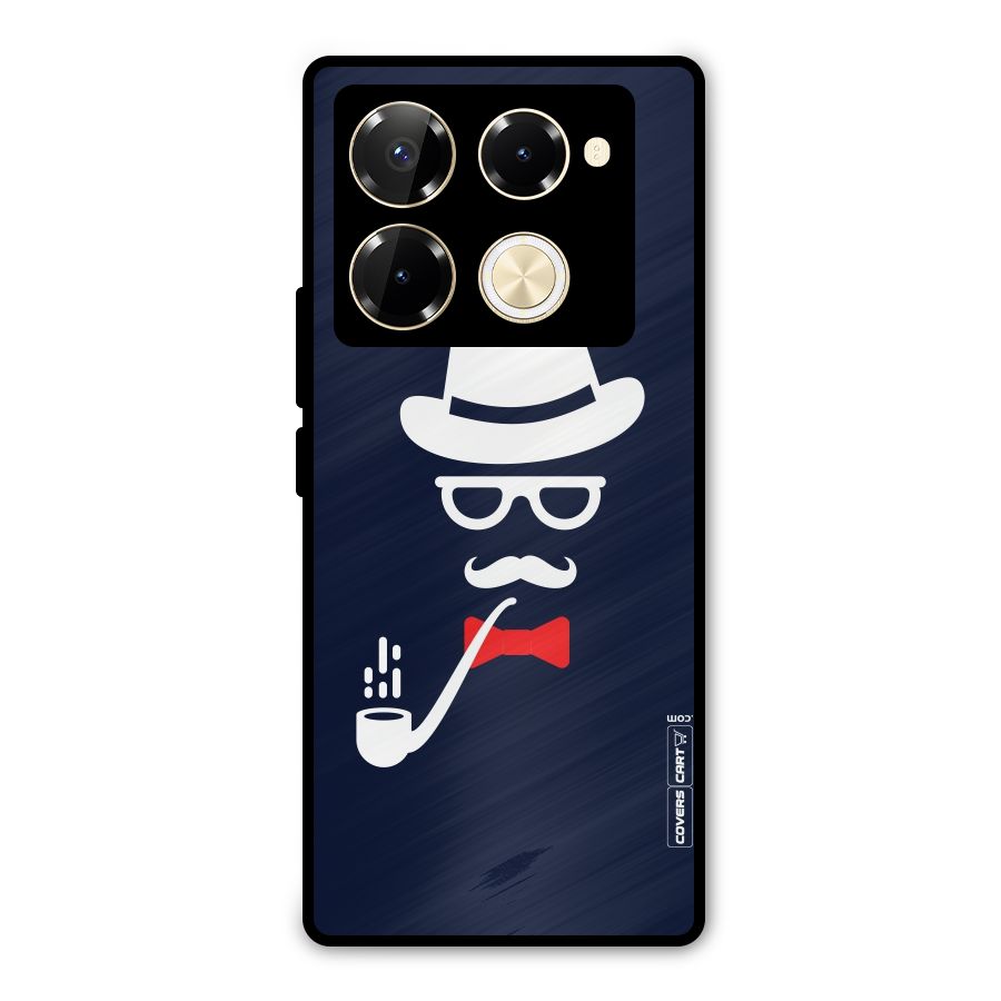 Classy Dad Metal Back Case for Infinix Note 40 Pro Plus