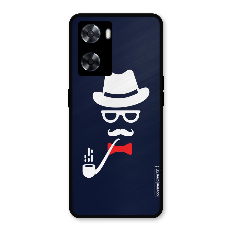 Classy Dad Metal Back Case for Oppo A57 2022