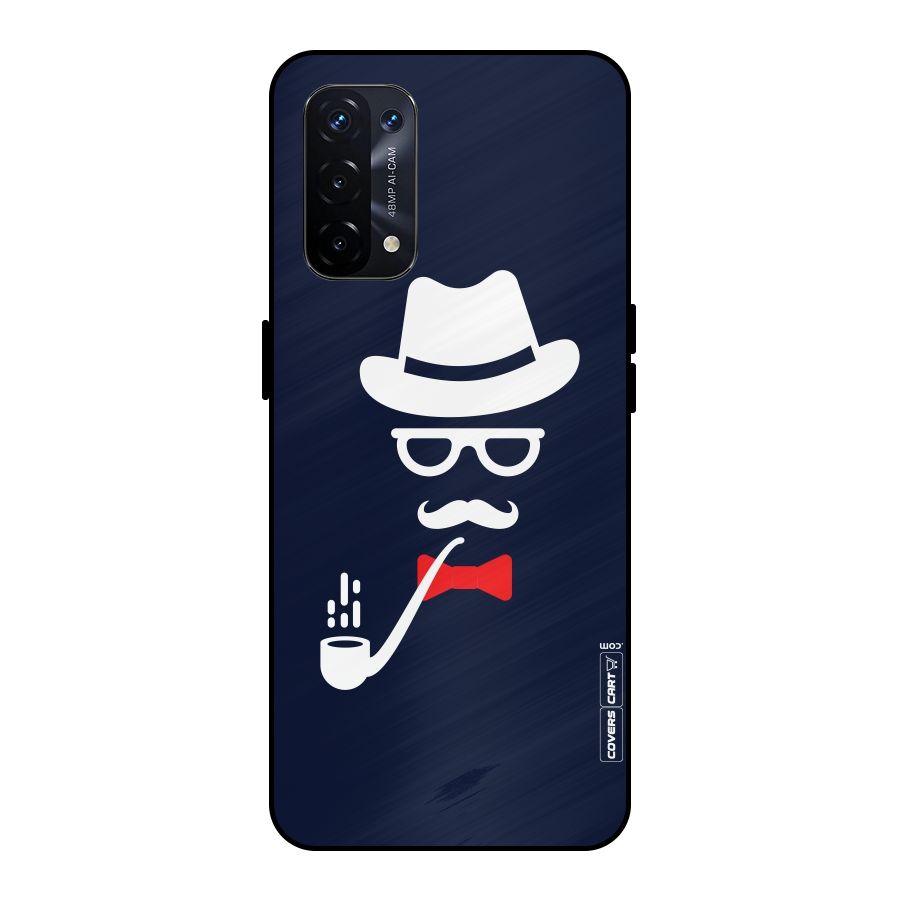 Classy Dad Metal Back Case for Oppo A74 5G