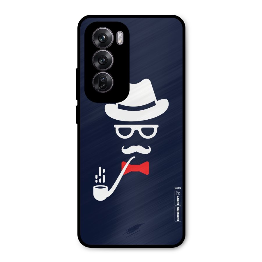Classy Dad Metal Back Case for Oppo Reno12 Pro
