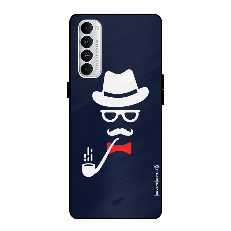 Classy Dad Metal Back Case for Oppo Reno4 Pro