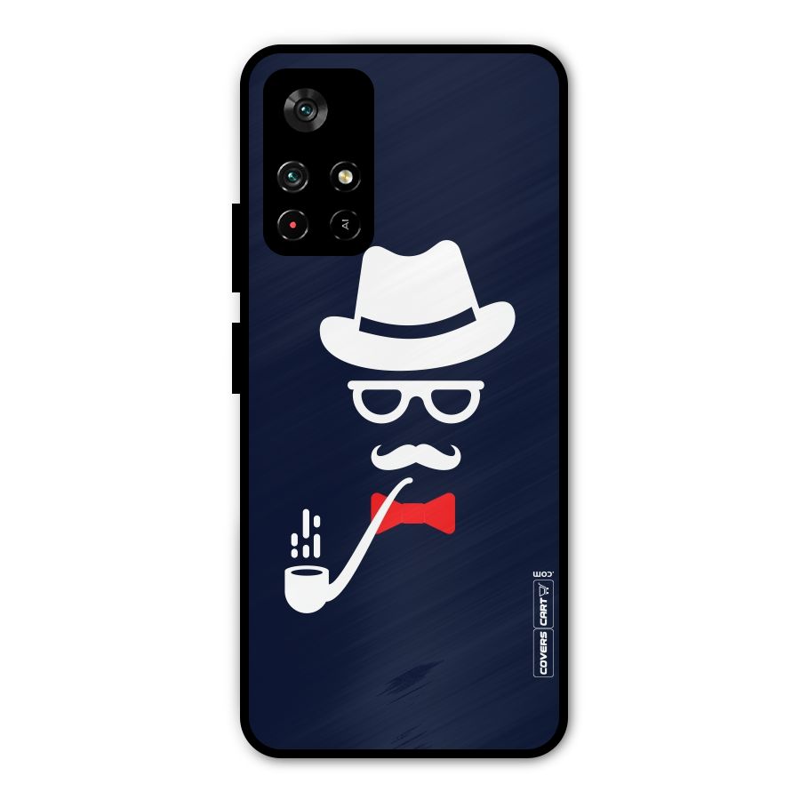 Classy Dad Metal Back Case for Poco M4 Pro 5G