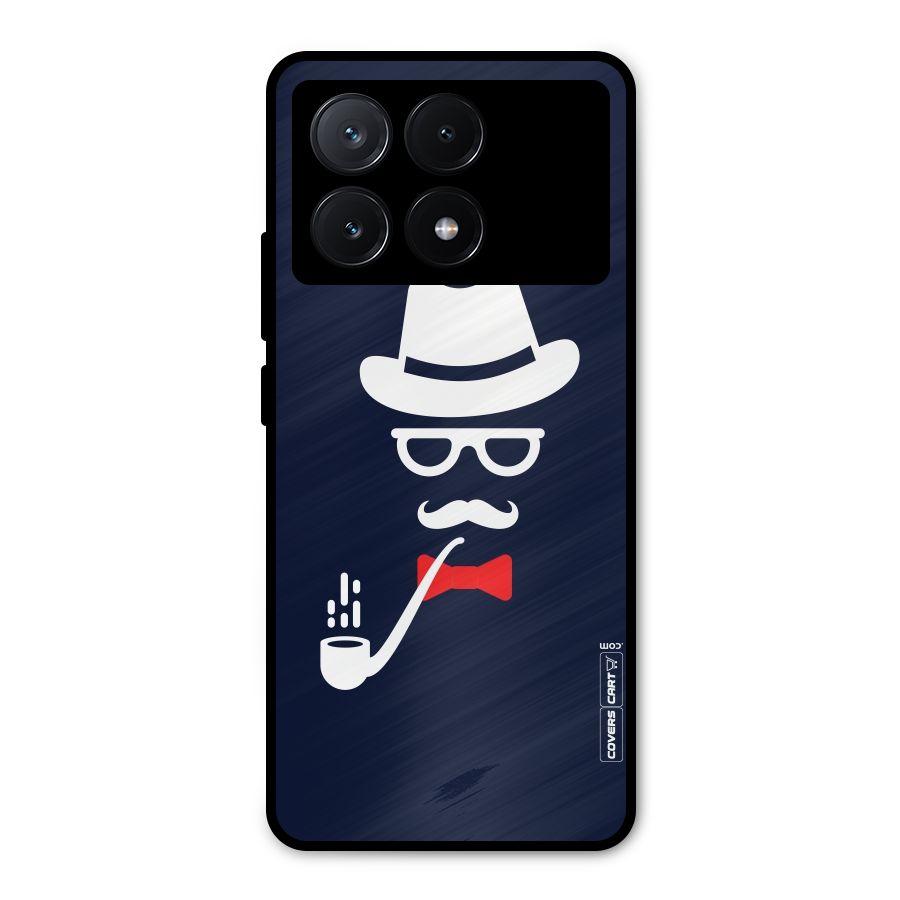Classy Dad Metal Back Case for Poco X6 Pro