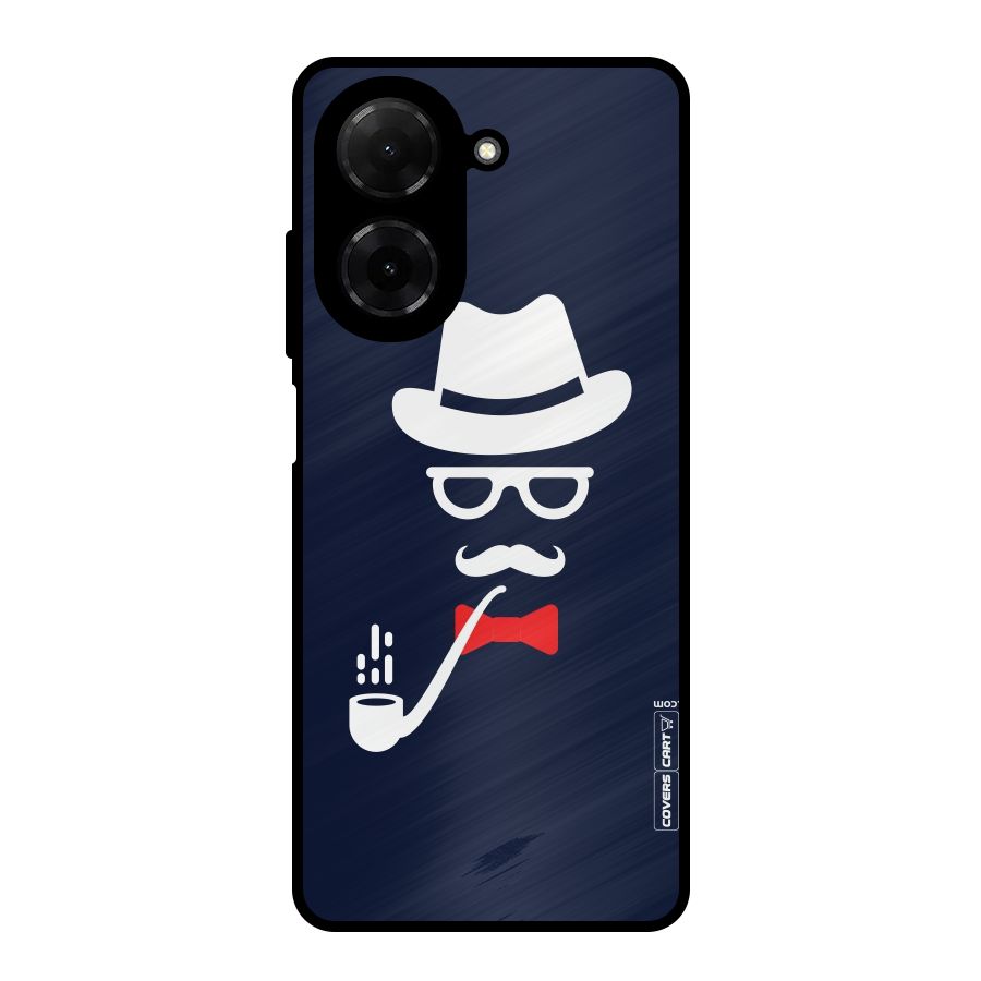 Classy Dad Metal Back Case for Redmi A5 4G