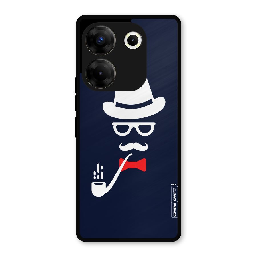 Classy Dad Metal Back Case for Tecno Camon 20 Pro