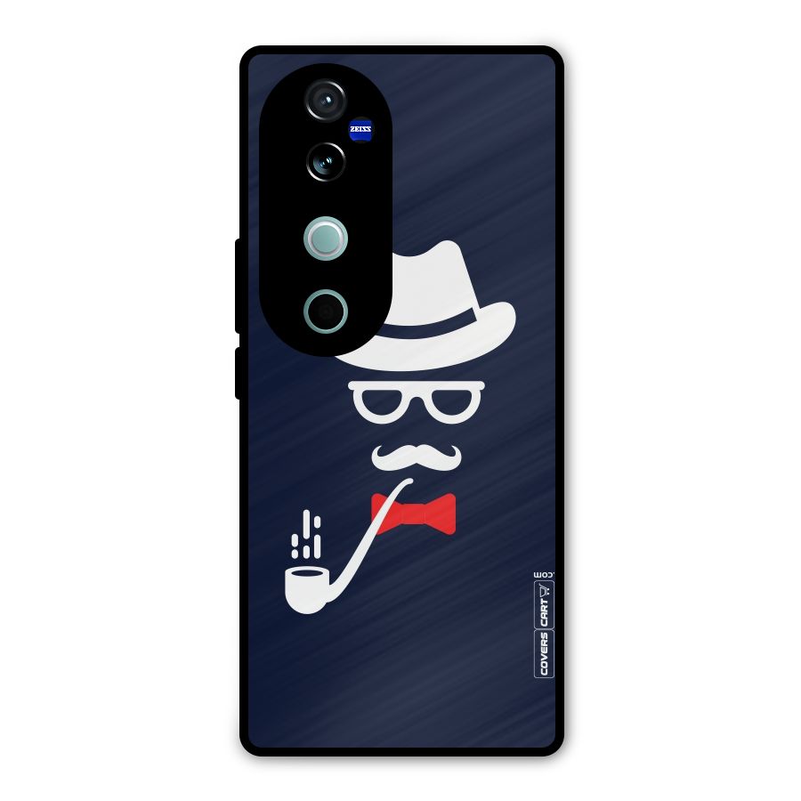 Classy Dad Metal Back Case for Vivo V40
