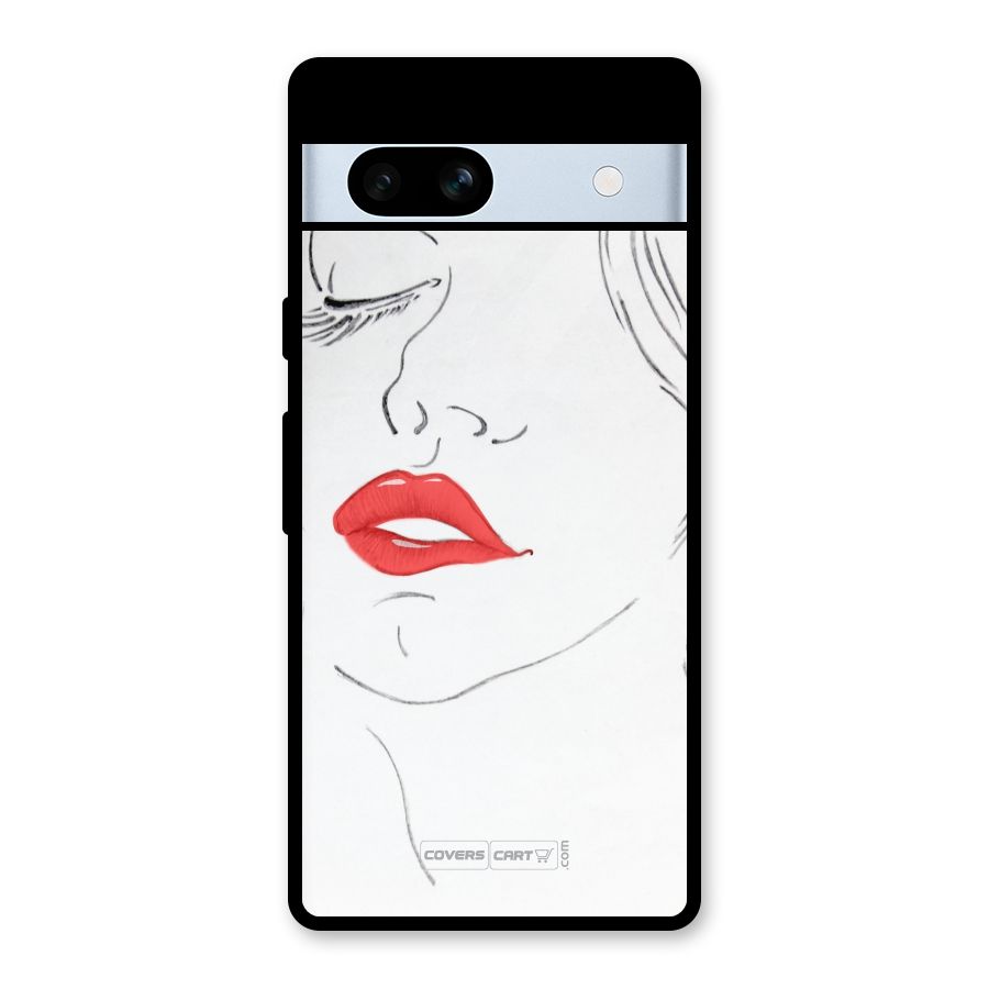 Classy Girl Glass Back Case for Google Pixel 7a