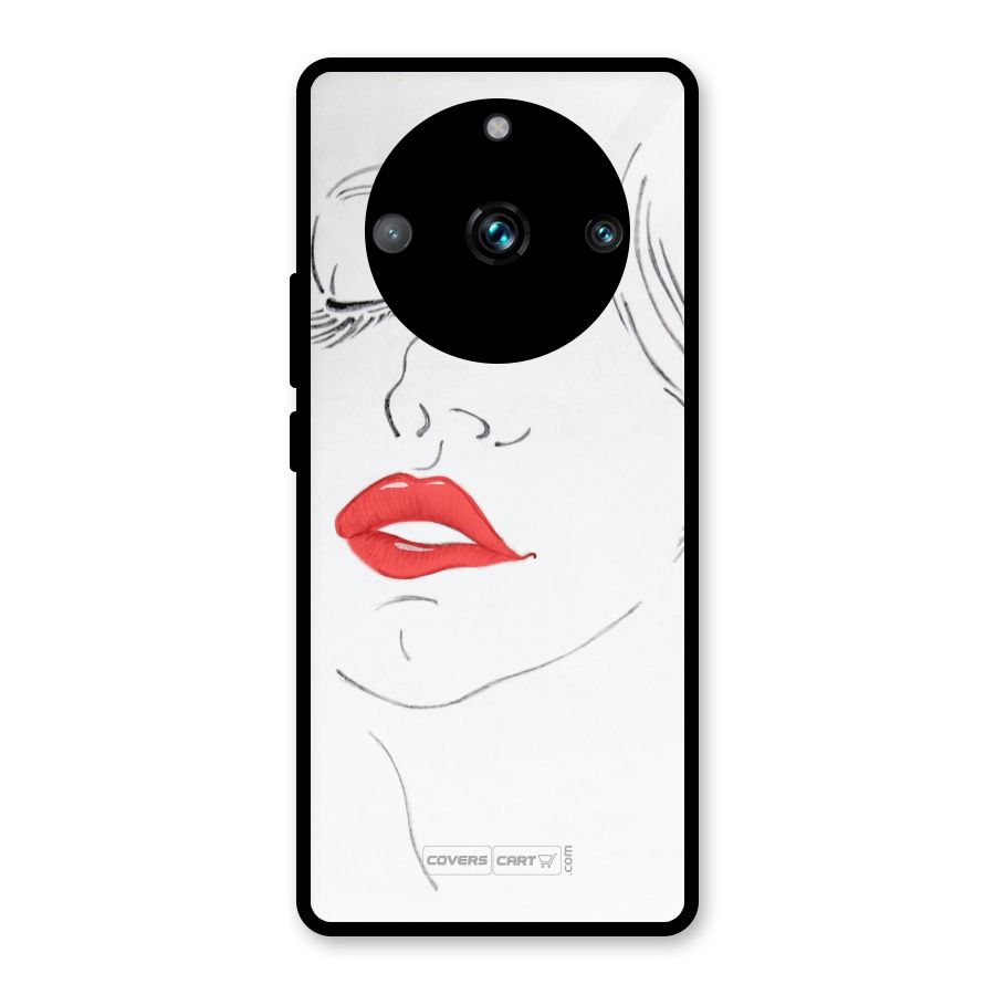 Classy Girl Glass Back Case for Realme 11 Pro