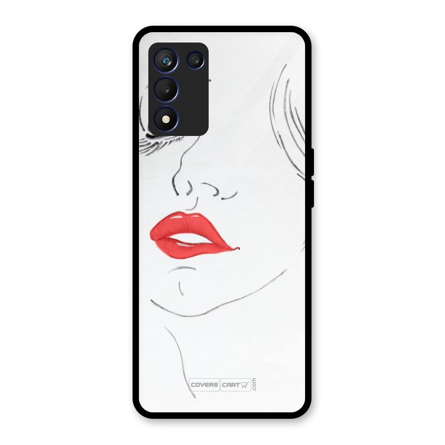 Classy Girl Glass Back Case for Realme 9 5G Speed