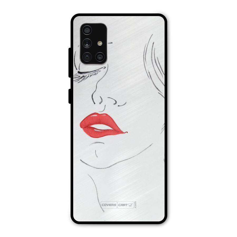 Classy Girl Metal Back Case for Galaxy A71