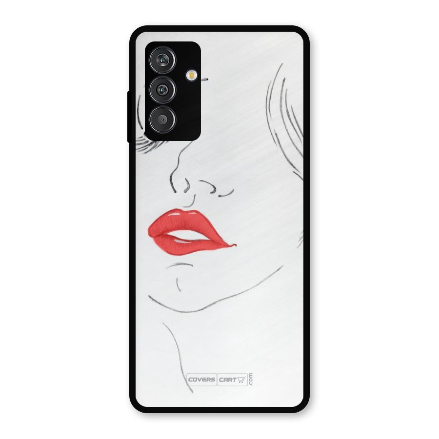 Classy Girl Metal Back Case for Galaxy F13