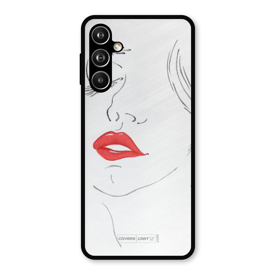 Classy Girl Metal Back Case for Galaxy F54