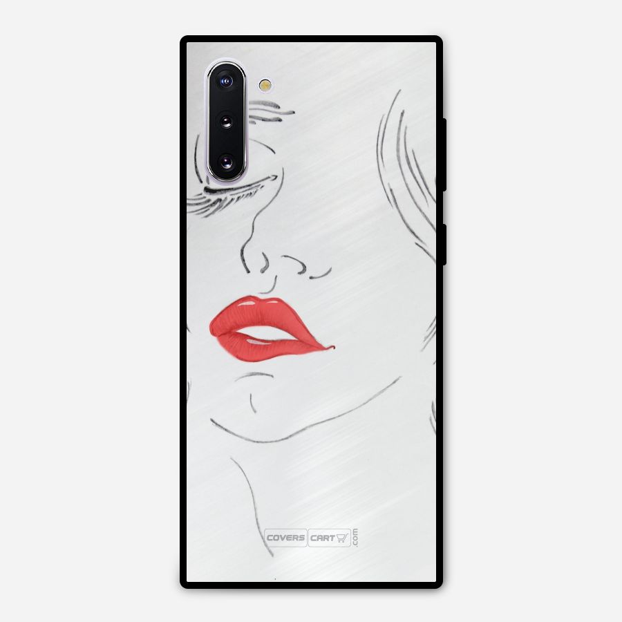 Classy Girl Metal Back Case for Galaxy Note 10