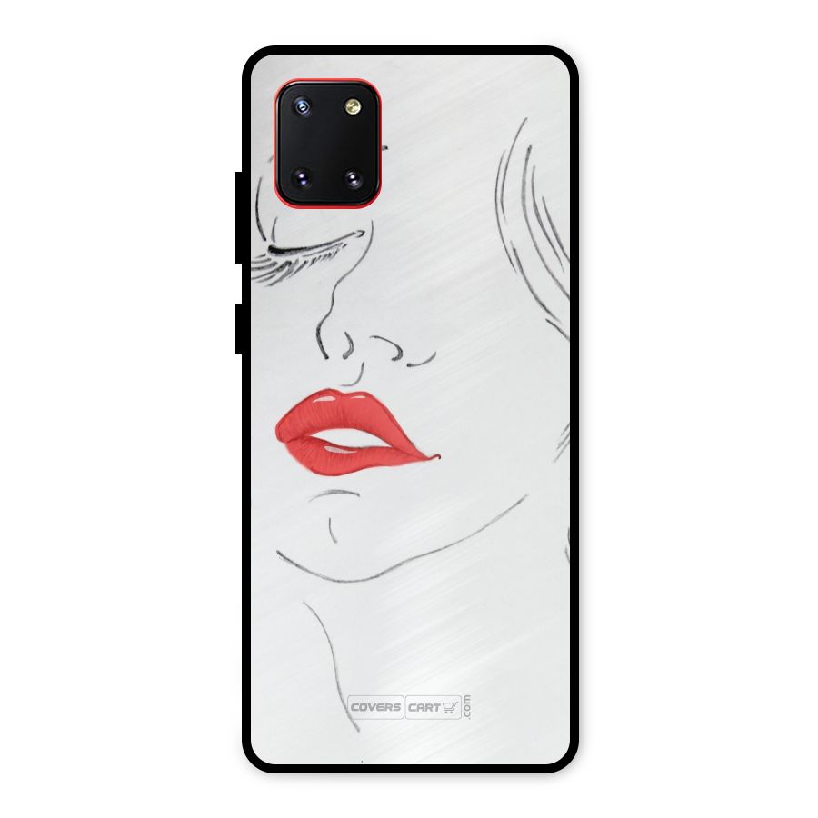 Classy Girl Metal Back Case for Galaxy Note 10 Lite
