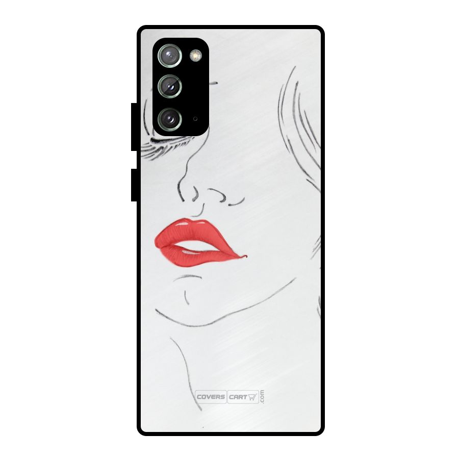 Classy Girl Metal Back Case for Galaxy Note 20