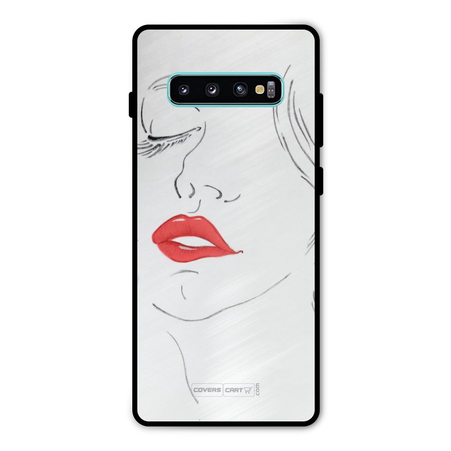 Classy Girl Metal Back Case for Galaxy S10 Plus