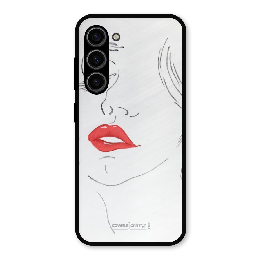 Classy Girl Metal Back Case for Galaxy S23