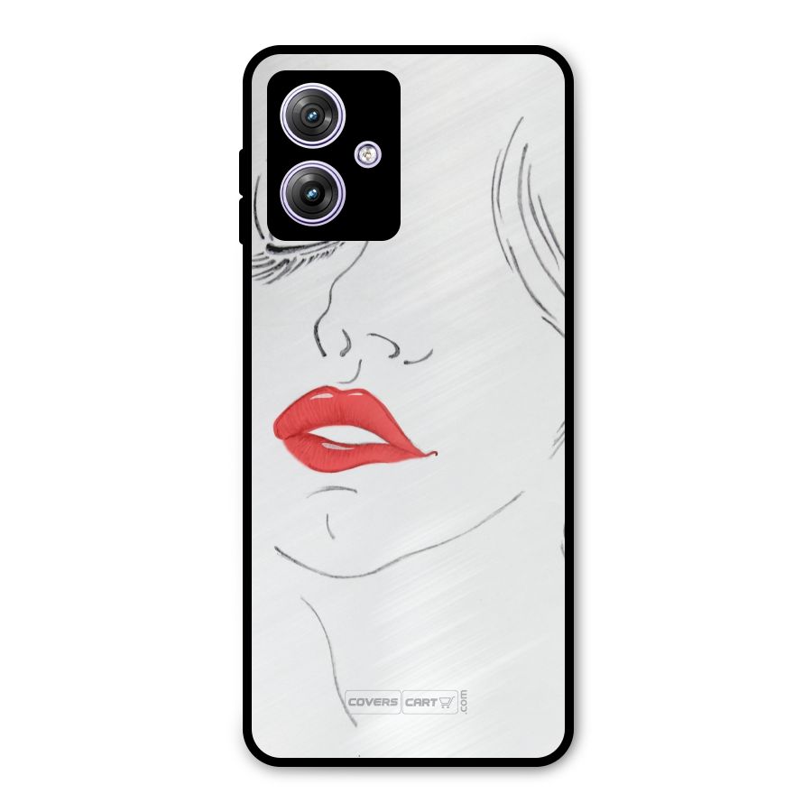 Classy Girl Metal Back Case for Moto G64