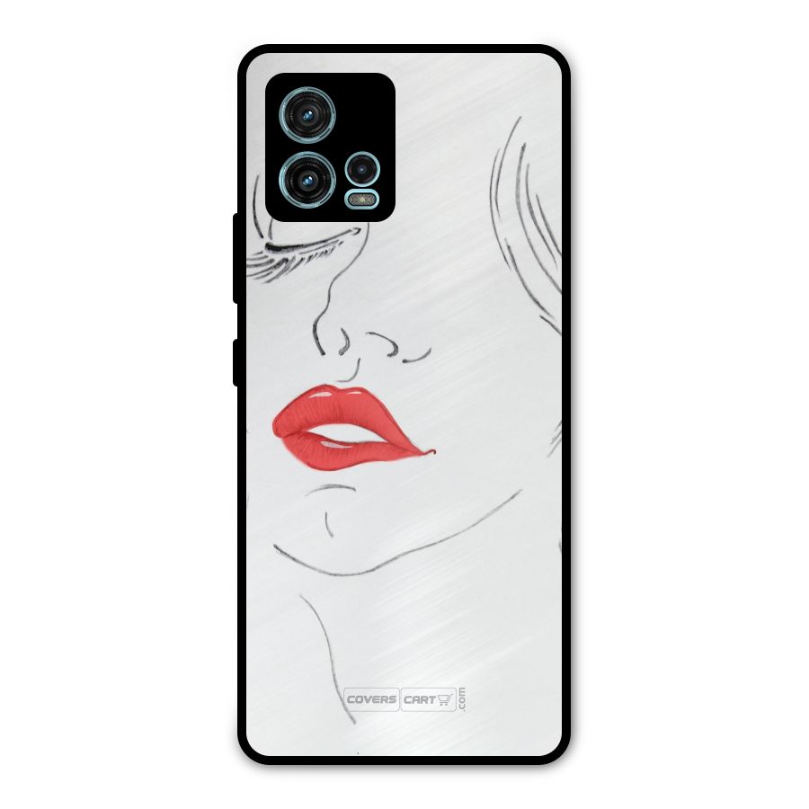 Classy Girl Metal Back Case for Moto G72