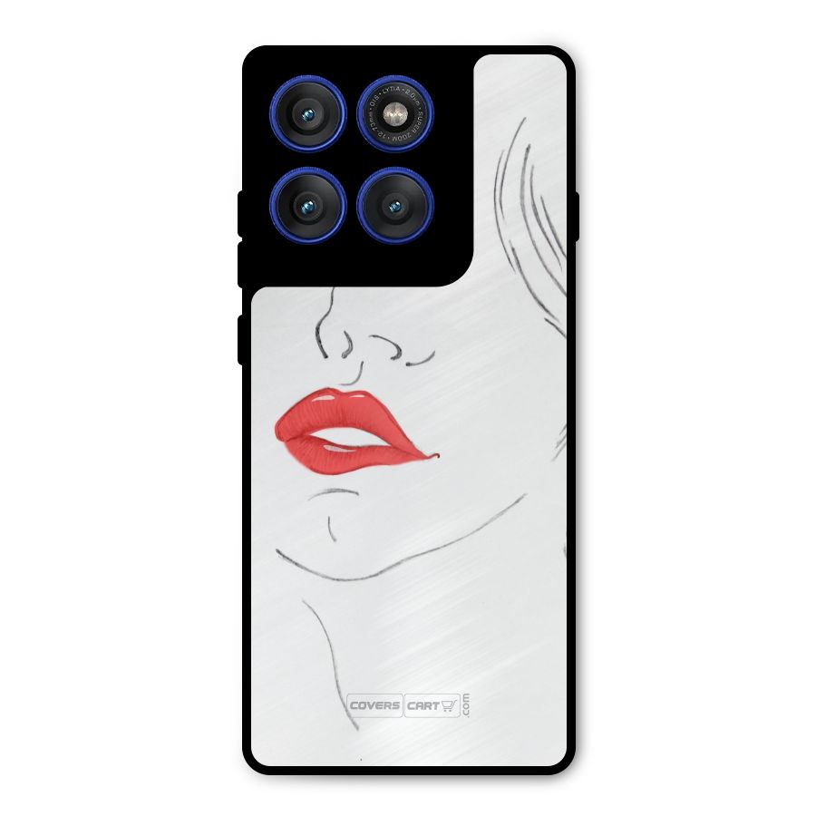 Classy Girl Metal Back Case for Motorola Edge 60 Pro