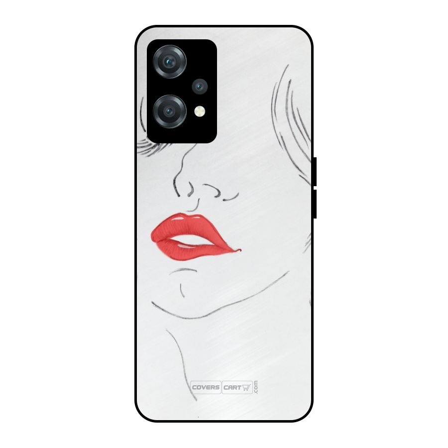 Classy Girl Metal Back Case for OnePlus Nord CE 2 Lite 5G