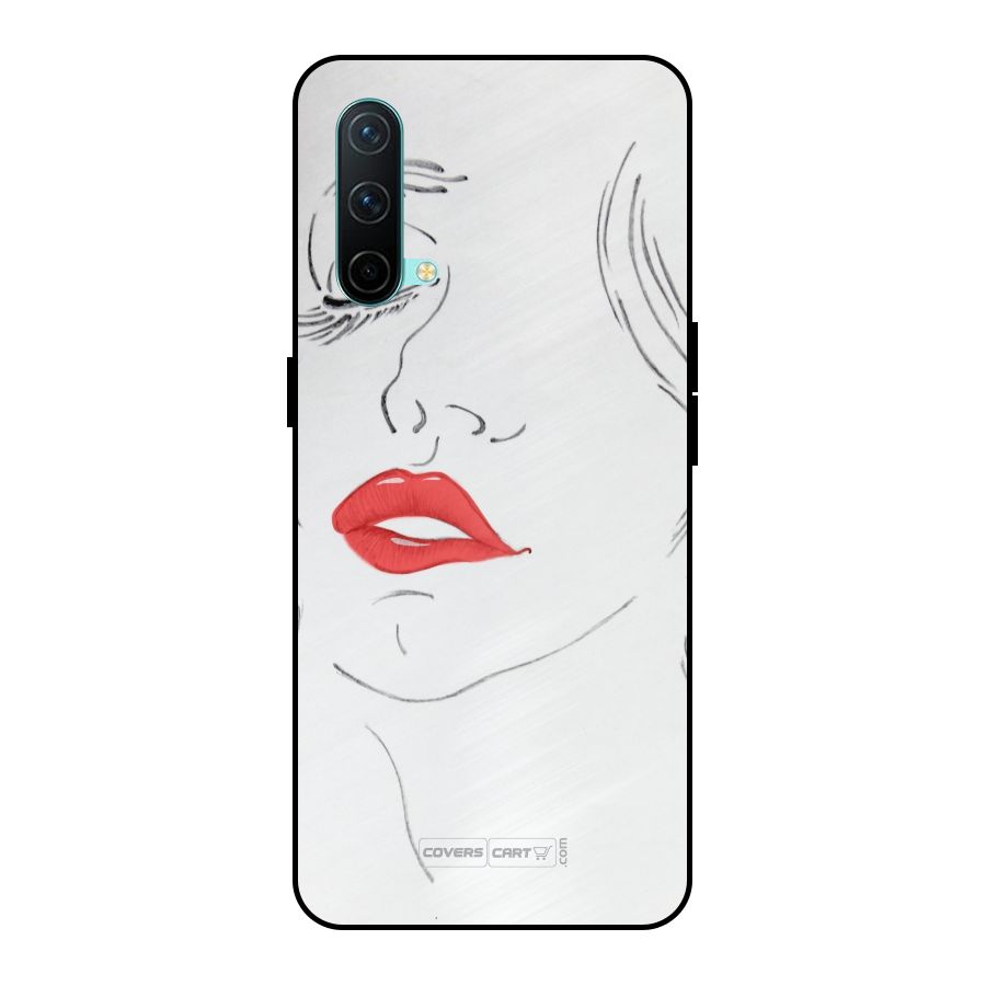 Classy Girl Metal Back Case for OnePlus Nord CE 5G