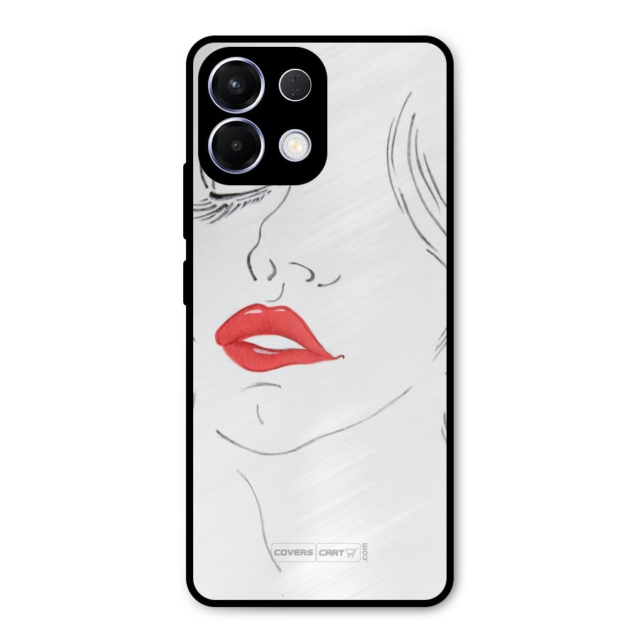 Classy Girl Metal Back Case for Oppo K13
