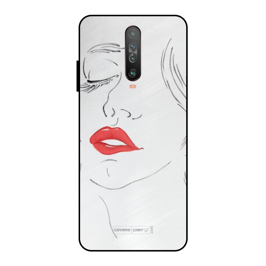 Classy Girl Metal Back Case for Poco X2