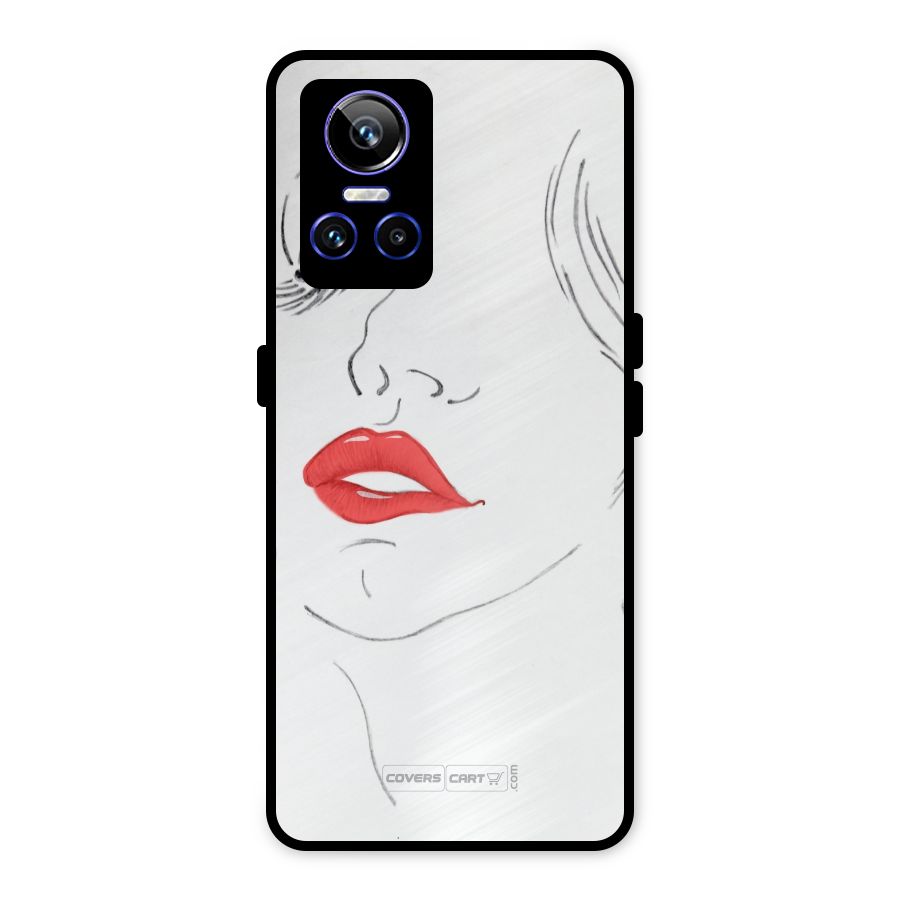 Classy Girl Metal Back Case for Realme GT Neo 3