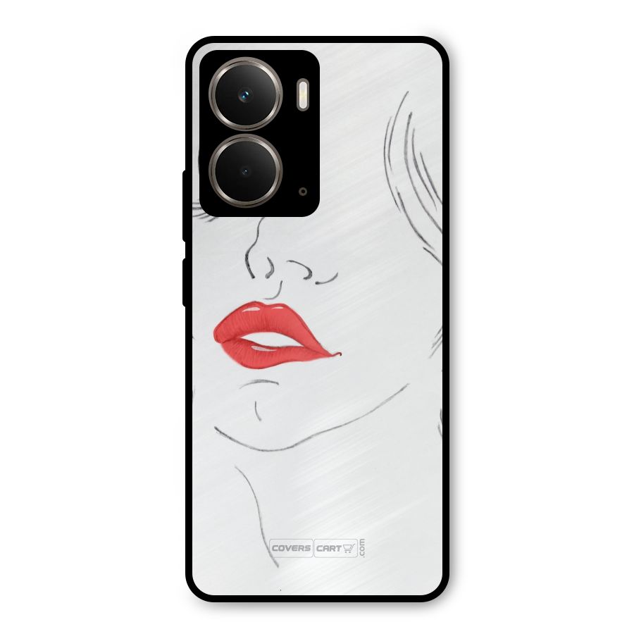Classy Girl Metal Back Case for Realme P3