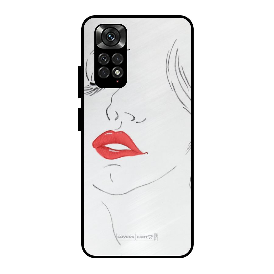 Classy Girl Metal Back Case for Redmi Note 11 Pro Plus 5G