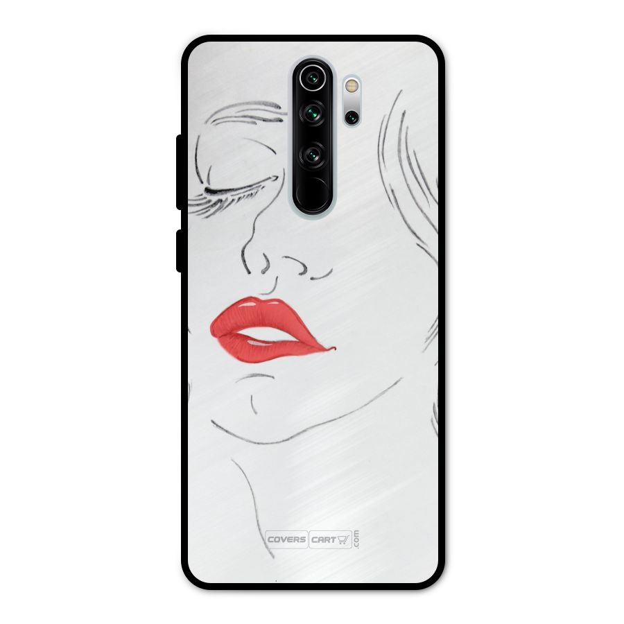 Classy Girl Metal Back Case for Redmi Note 8 Pro