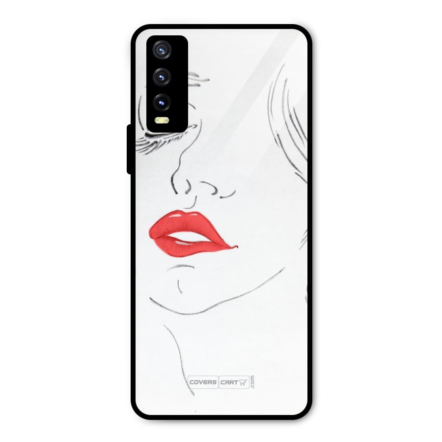 Classy Girl Metal Back Case for Vivo Y20g