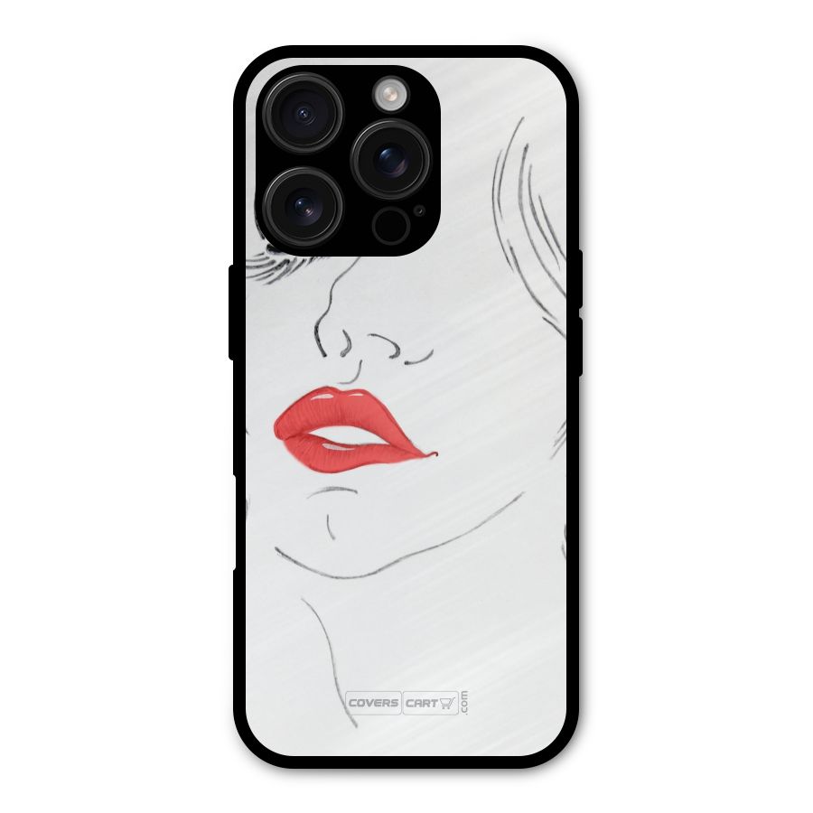 Classy Girl Metal Back Case for iPhone 16 Pro