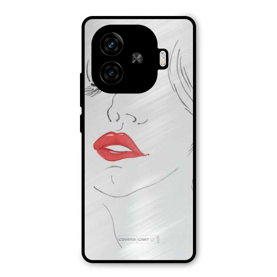 Classy Girl Metal Back Case for iQOO Neo 10R