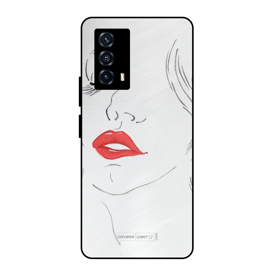 Classy Girl Metal Back Case for iQOO Z5