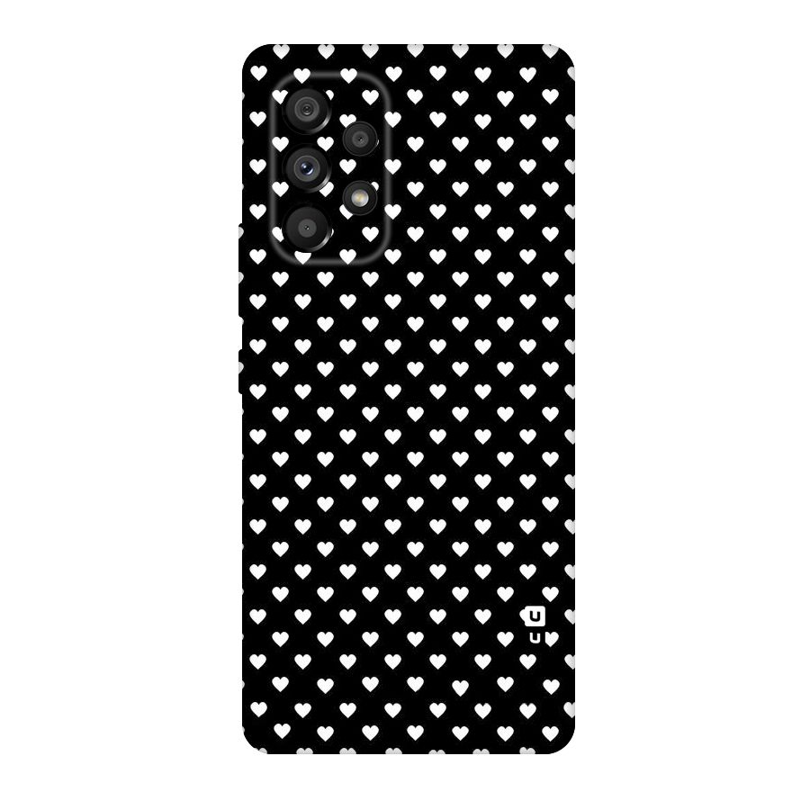 Classy Hearty Polka Original Polycarbonate Back Case for Galaxy A53 5G