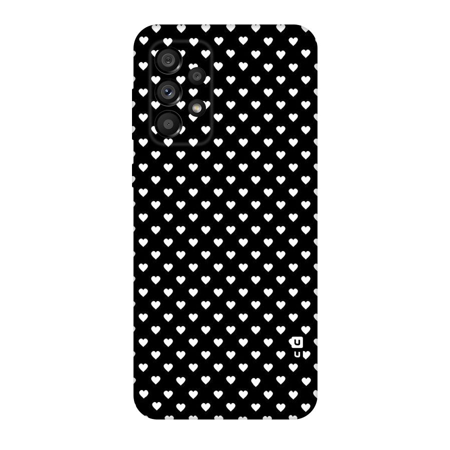 Classy Hearty Polka Original Polycarbonate Back Case for Galaxy A73 5G