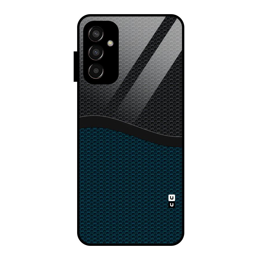 Classy Rugged Bicolor Glass Back Case for Galaxy F13