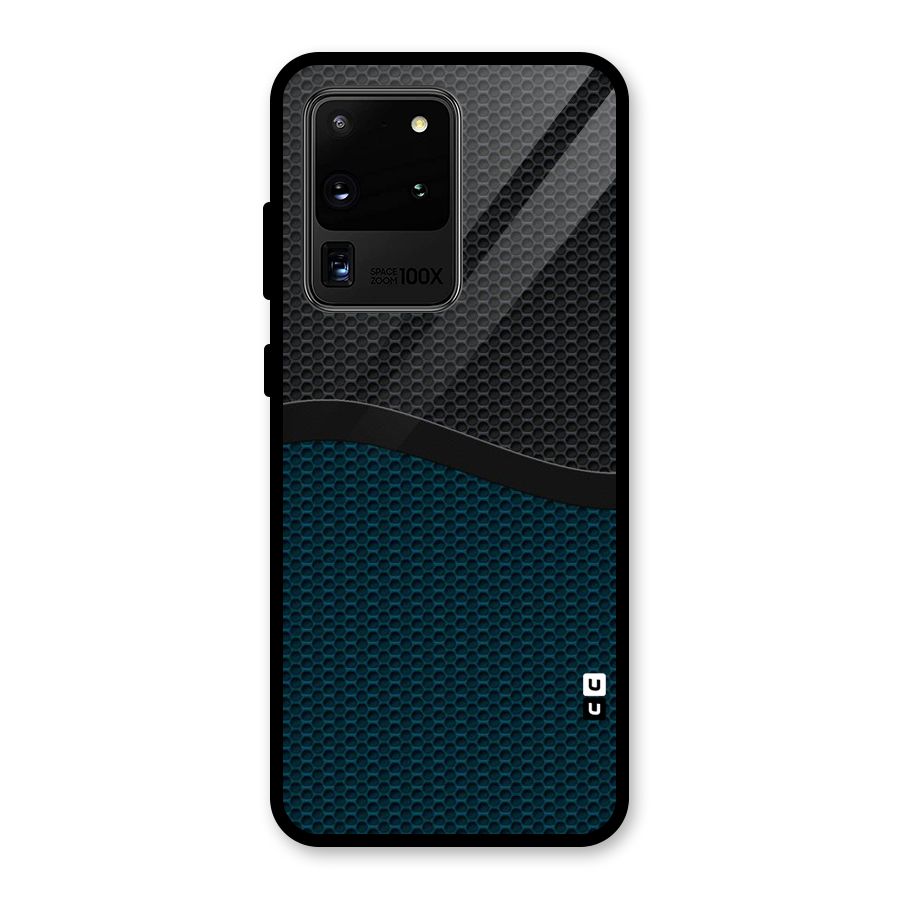 Classy Rugged Bicolor Glass Back Case for Galaxy S20 Ultra