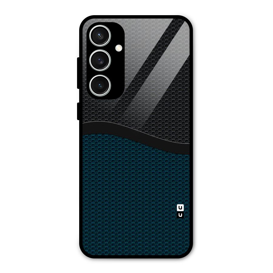 Classy Rugged Bicolor Glass Back Case for Galaxy S23 FE