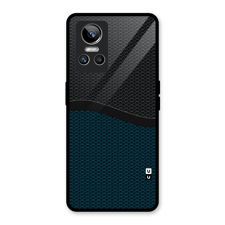 Classy Rugged Bicolor Glass Back Case for Realme GT Neo 3