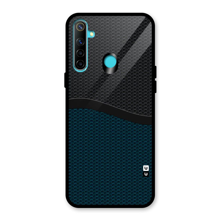 Classy Rugged Bicolor Glass Back Case for Realme Narzo 10