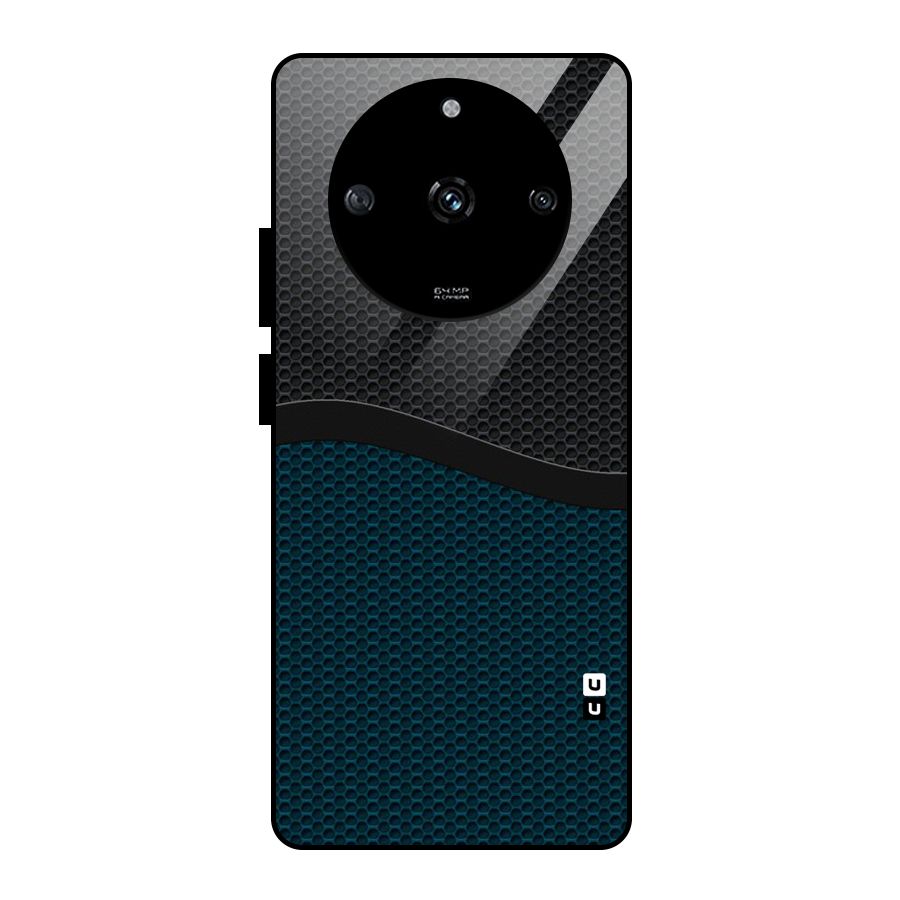 Classy Rugged Bicolor Glass Back Case for Realme Narzo 60 5G