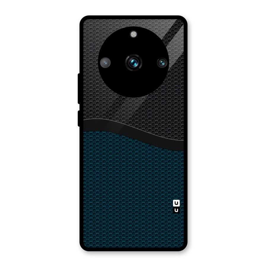 Classy Rugged Bicolor Glass Back Case for Realme Narzo 60 Pro