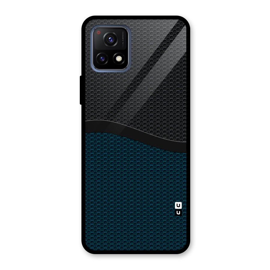 Classy Rugged Bicolor Glass Back Case for Vivo Y72 5G