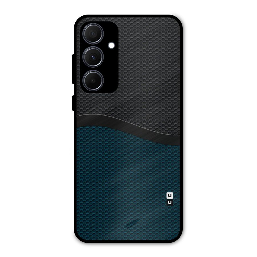 Classy Rugged Bicolor Metal Back Case for Galaxy A35