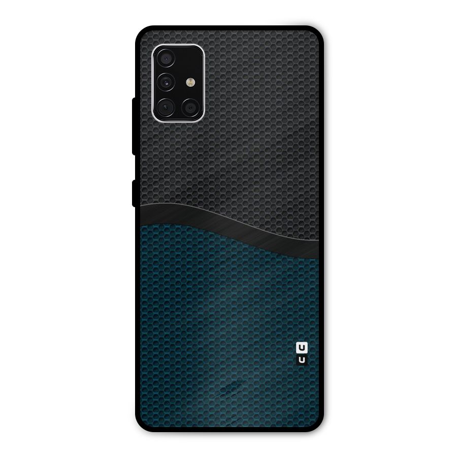 Classy Rugged Bicolor Metal Back Case for Galaxy A51