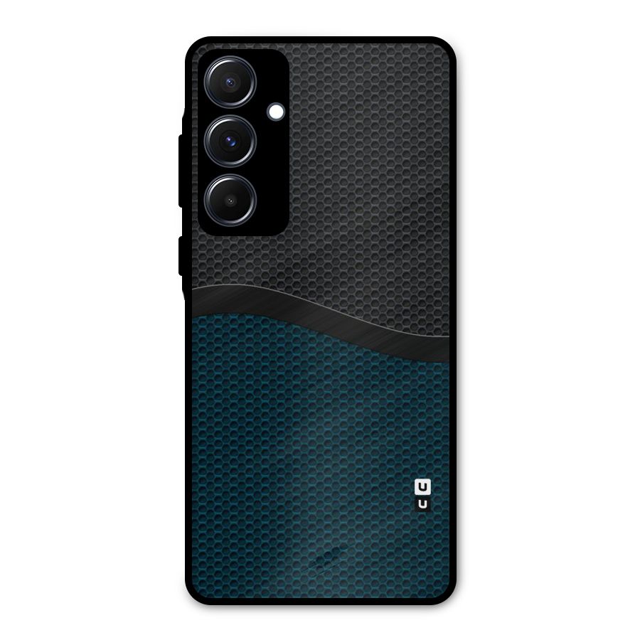 Classy Rugged Bicolor Metal Back Case for Galaxy A55